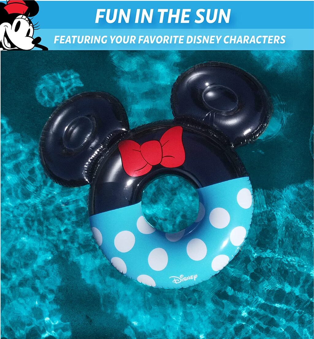 Disney Minnie Mouse Maus Getränkehalter aufblasbar Pool Party Mickey Micky 